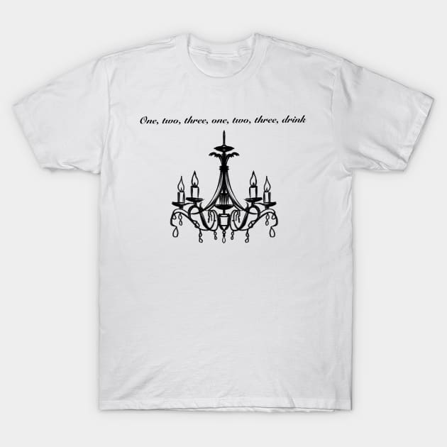 Chandelier T-Shirt by TeawithAlice